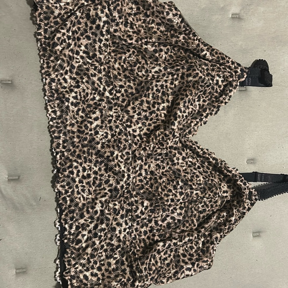Torrid leopard Crop Bralette
